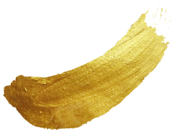 Gold Metallic Brushstroke	